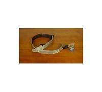 STRAP S DV BROWN - Sangle en cuir largeur 55mm - logo DV Mark - couleur Brune