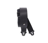 D'Addario Comfort Leather Auto Lock Guitar Strap Black