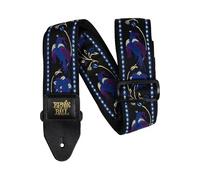 Ernie Ball Sangle de guitare/basse PPP Jacquard – Faisan agréable violet