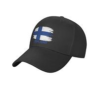 Strapback Trucker Cap Drapeau De La Finlande Chapeaux Pare-Soleil Vintage Casquette De Baseball Mode Casquette Hip Hop pour Trucker, Camping, Sport