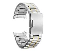 STRAPE REGARDER LE REMBLAGE DE LA SUPPORT CURVE CURVE POUR 22 mm 20 mm en acier inoxydable STRACLE PLIDINGE BOUCLE / 16 mm/or avec outil