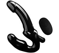 Strapless Strap On Gode vibrant Femme Telecommande sans Fil Clitoridien Massage Jouet De Plaisir pour Femmes Chatte lécheur Femmes lécher sucer Jouet clitoridienne Puissant Stimulant