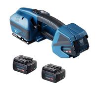 Strapping Machine, Machine de cercla électrique portable à batterie, outil automatique for feuillards PP/PET 0,35",63" for boîtes d'emballa Banding Tool