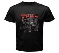 Strapping Young Lad T-Shirt Graphic Tee Printed Top for Mens Black M