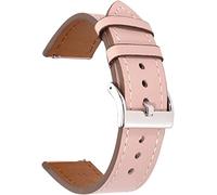 STRAPS STRAPS BANDES CEINTRAQUE 20 mm 22 mm Femmes hommes Sobrave de bracelets de cuve à vache ajustement pour Huawei GT2 ajustement pour Samsung Smart Watch (22 mm d'huile de palme foncé)