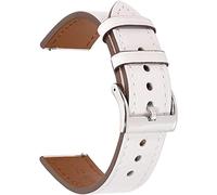 STRAPS STRAPS BANDES CEINTRAQUE 20 mm 22 mm Femmes hommes Sobrave de bracelets de cuve à vache ajustement pour Huawei GT2 ajustement pour Samsung Smart Watch (22 mm d'huile de palme foncé)