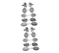 Straps Sweater Clasps Clothing Cardigan Dress Clothes Clips Cinch Shirt Clip Silver Alloy