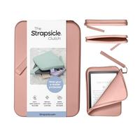 Strapsicle Pochette en silicone pour Kindle et liseuses électroniques - Sac multifonction pour téléphone, portefeuille et clés - Compatible avec Kindle de 6", Kobos, Nook, Paperwhite 6,8", iPad Mini 6