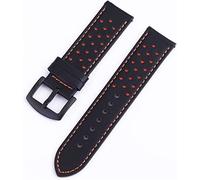 STRAPTES DE MONTRE 18 mm 20 mm 22 mm 24 mm Pu Strap Watchband Ajustement pour compatible avec Samsung Galaxy Active 2 Gear S3 S2 Bracelet Band Ajustement compatible avec Huawei Watch GT 2 (Couleur du
