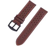 STRAPTES DE MONTRE 18 mm 20 mm 22 mm 24 mm Pu Strap Watchband Ajustement pour compatible avec Samsung Galaxy Active 2 Gear S3 S2 Bracelet Band Ajustement compatible avec Huawei Watch GT 2 (Couleur du