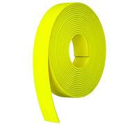 Strapworks BioThane Rouleau de Sangle en Polyester Robuste de 2,5 cm avec revêtement en PVC, imperméable, série Beta, 7,6 m, Jaune Vif