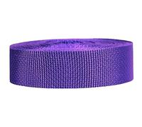 Strapworks Cerclage en polyéthylène pour réparation d'équipement de Bricolage en Plein air, Colliers pour Animaux de Compagnie, Artisanat - 3,8 cm, polypropylène, Violet, 3,8 cm x 9,1 m