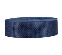 Strapworks Cerclage en polyéthylène pour réparation d'équipement de Bricolage en Plein air, Colliers pour Animaux de Compagnie, Artisanat - 3,8 cm, polypropylène, Bleu Marine, 3,8 cm x 45,2 m