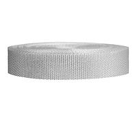 Strapworks Sangle en polypropylène Lourd - Sangle en Polyester Robuste pour réparation d'équipement de Bricolage extérieur, 3,8 cm x 45,2 m, Blanc