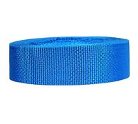 Strapworks Sangle légère en polypropylène - Sangle en polyéthylène pour réparation d'équipement de Bricolage en extérieur, Colliers pour Animaux de Compagnie, travaux manuels - 3,8 cm x 45,2 m - Bleu