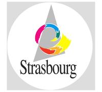 Strasbourg - 5cm - Sticker/Autocollant