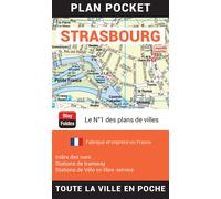 Strasbourg, Bas-Rhin - Plan de ville "pocket" | Blay Foldex