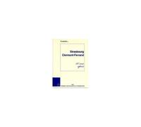 Strasbourg-clermont-ferrand 50 ans apres - Collectif - Presses Universitaires Strasbourg - broché - Livre