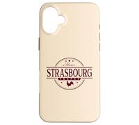 Strasbourg France - Label Strasbourg France Coque pour iPhone 16 Plus