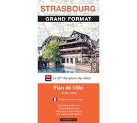 Strasbourg - Plan de ville grand format | Blay Foldex