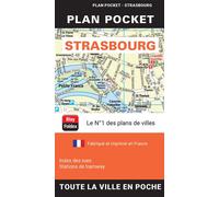 Strasbourg plan pocket 2024 - Blay-Foldex - Blay Foldex - Atlas / carte