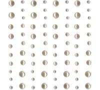 Strass à coller - ARTEMIO - Mini perles - Blanc - 80 Quantité - 4 tailles disponibles