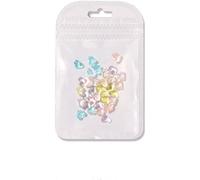 Strass à ongles en forme de coeur 3D 30pcs Strass à ongles en forme de coeur en cristal Conception de forme d'amour Diy Décorations d'art d'ongles Couleurs mélangées Bijoux à breloques pour ongles (A