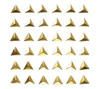 Strass adhésif Triangle Doré 1cm 36 pièces
