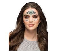 Strass adhésifs bleu turquoise adulte