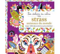 Strass animaux du monde - mini boîte avec accessoires - Cinzia Sileo - Deux Coqs D'or - Document jeunesse