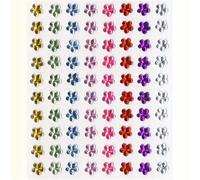 Strass Autocollants 80 Pièces Ø 6Mm Fleurs | S.A. Artemio