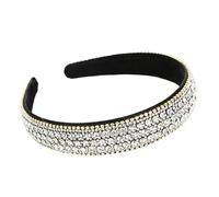 Strass Bandeaux Bandeau antidérapant à strass for femme, bandeau nettoyant visage, accessoires cheveux(Color3)