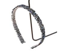 Strass Bandeaux Bandeau strass for femme, bandeau antidérapant, brillant, accessoires for cheveux(Color1)