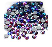 Strass Chauds Strass thermocollants multicolores AB SS6-SS30, super paillettes, à repasser, for nail art, tissu et vêtement(Amethyst AB,SS30-288Pcs)