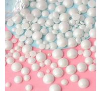 Strass demi-ronds en céramique transparents thermocollants, 2 à 10 mm, 4 mm, pour bricolage, accessoires de couture, pierres précieuses, diamants, couture manuelle, blanc, 1 000 pièces