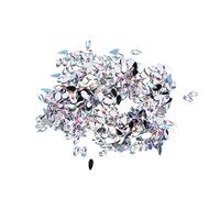 Strass en forme de goutte : pierres précieuses en résine brillante pour l'artisanat et la décoration, bijoux durables et légers pour le scrapbooking d'art et les accessoires de téléphone portable