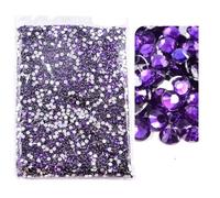 Strass en verre Strass en résine non thermocollants multicolores, plusieurs tailles, paquet en vrac(10,3mm SS10-20000)