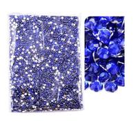 Strass en verre Strass en résine non thermocollants multicolores, plusieurs tailles, paquet en vrac(6,2mm SS6-20000)