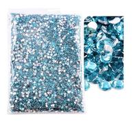 Strass en verre Strass en résine non thermocollants multicolores, plusieurs tailles, paquet en vrac(7,2mm SS6-50000)