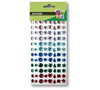 Strass Époxy Adhésif Style Gemme 96 Pièces
