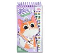 Stéphanie Alastra – Strass et coloriages chatons – 300 strass – Relié