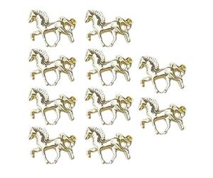 Strass et Décorations pour Ongles | 10 Pièces Fournitures Manucure Forme Cheval - Gemmes Décoratives Scrapbooking | Pour Mariage Fête Événements Spéciaux Artistes Mariées Débutants Professionnels Amat