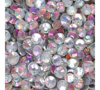 Strass fantaisie bleus SS3-SS30 non thermocollants, cristaux à dos plat, pierres précieuses pour ongles, à coller, accessoires de décoration DIY, lumière blanche bleutée, SS16, 1440 pièces