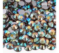 Strass Hotfix à dos plat pour nail art, Strass non correcteurs for robe Nail Art multicolore SS3-SS34 1440 pièces(Morning Glory,SS3-1440pcs)