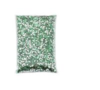 Strass Hotfix Gros paquet de strass thermocollants en résine, strass non thermocollants, cristaux plats, paillettes, pierres for ongles(Grass green,PCS_2MM 10000PCS)
