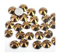 Strass Hotfix, pierres précieuses éblouissantes, strass 3D for nail art, cristal, décorations Nail Art non(Gold Hematite,SS3-1440pcs)