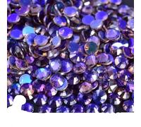 Strass Hotfix Strass à paillettes Non correcteurs, Strass en cristal, diamant, breloques for ongles, décorations for Nail Art(Amethyst Aurora,SS12-1440pcs)