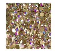 Strass Hotfix Strass cristal AB en vrac, colle sur dos plat, Non correcteur for chaussures d'art d'ongle(SS8 1440Pcs)