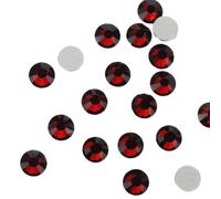 Strass Hotfix Strass en cristal de fixation à dos plat, non thermocollants, for sacs, vêtements, nail art, DIY(131 Garnet,5mm SS20 1440pcs)