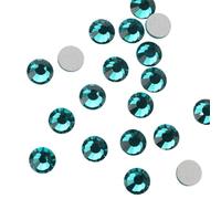 Strass Hotfix Strass en cristal de fixation à dos plat, non thermocollants, for sacs, vêtements, nail art, DIY(111 Blue Zircon,2mm SS6 1440pcs)